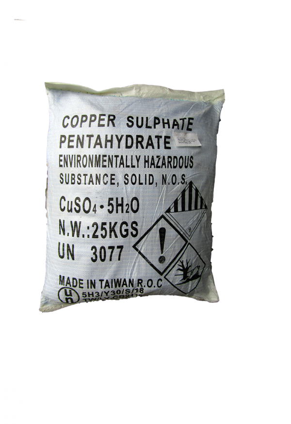 Copper Sulphate Pentahydrate - Đồng Sulphate - CuSO4 - Hoá Chất Trương Lộc - Công Ty TNHH Hoá Chất Trương Lộc